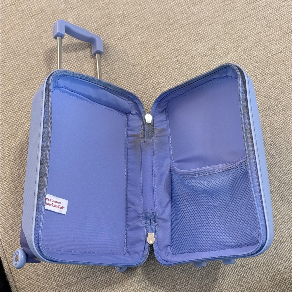 American Girl Doll Rolling Suitcase Retired - Picture 4 of 6